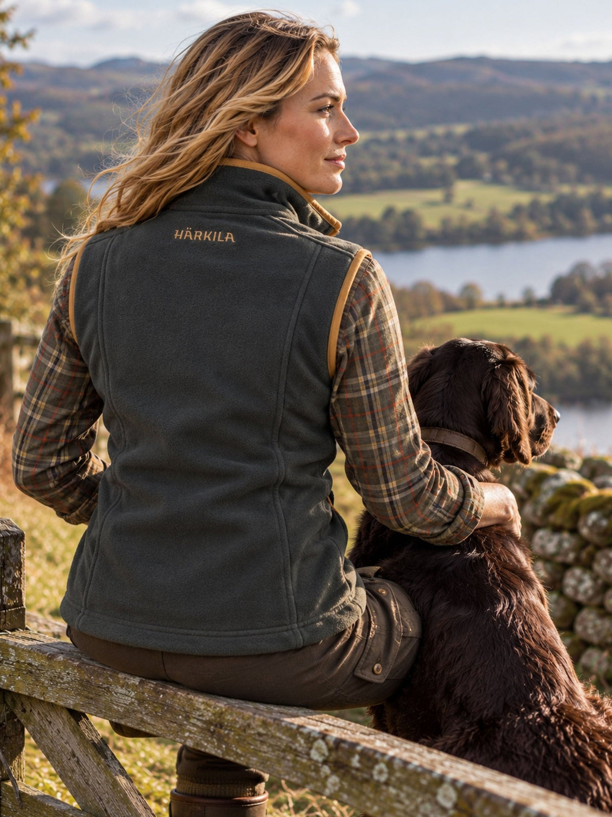 Härkila Sandhem 200 Womens Fleece Gilet – Ladies Bodywarmer Harkila Fleece & Gilet