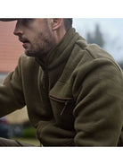 Härkila Torsby Men’s Fleece Jacket - 340g double knit warm coat Harkila Fleece & Gilet