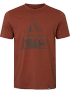 Harkila Mens Short Sleeve Tee / Nature Print T-Shirt Harkila T-Shirt