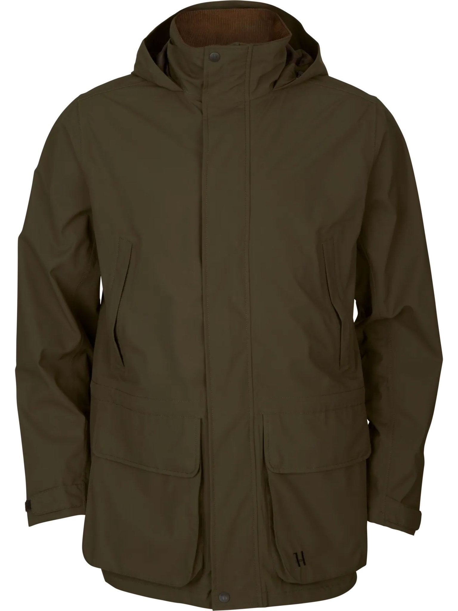 Harkila Orton tech HWS Waterproof mens jacket / Coat with packable hood Harkila