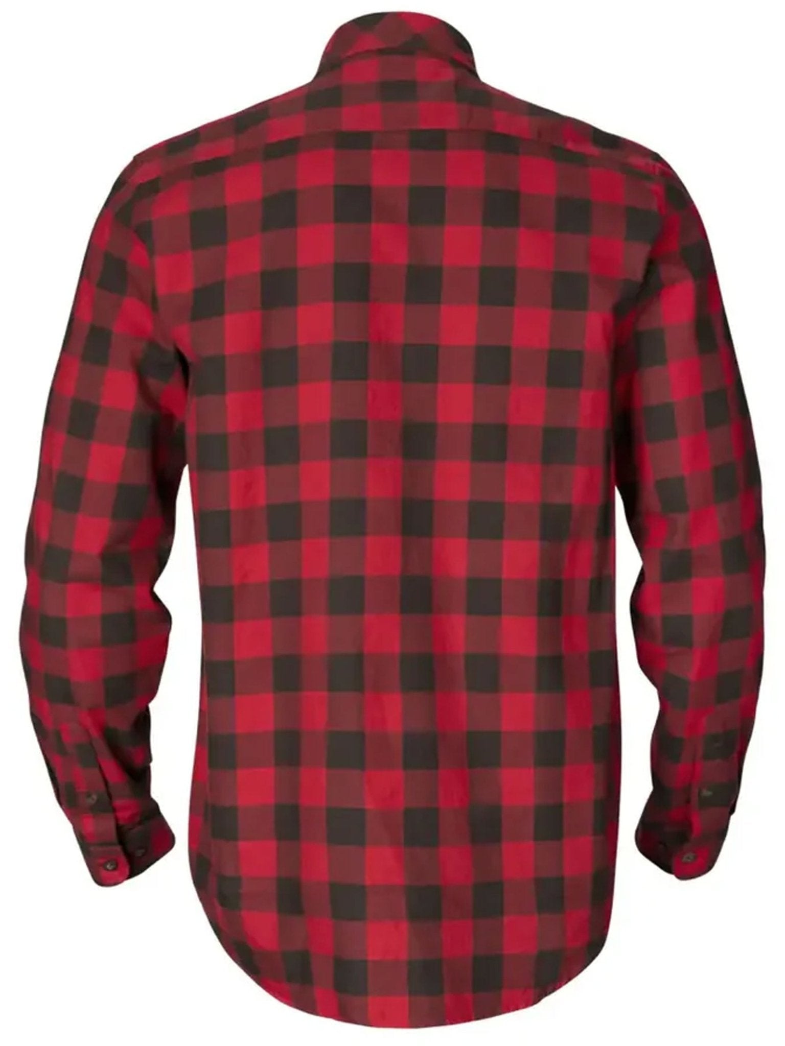 Harkila Scandinavian Long Sleeve Mens Shirt / Brushed cotton check shirts Harkila
