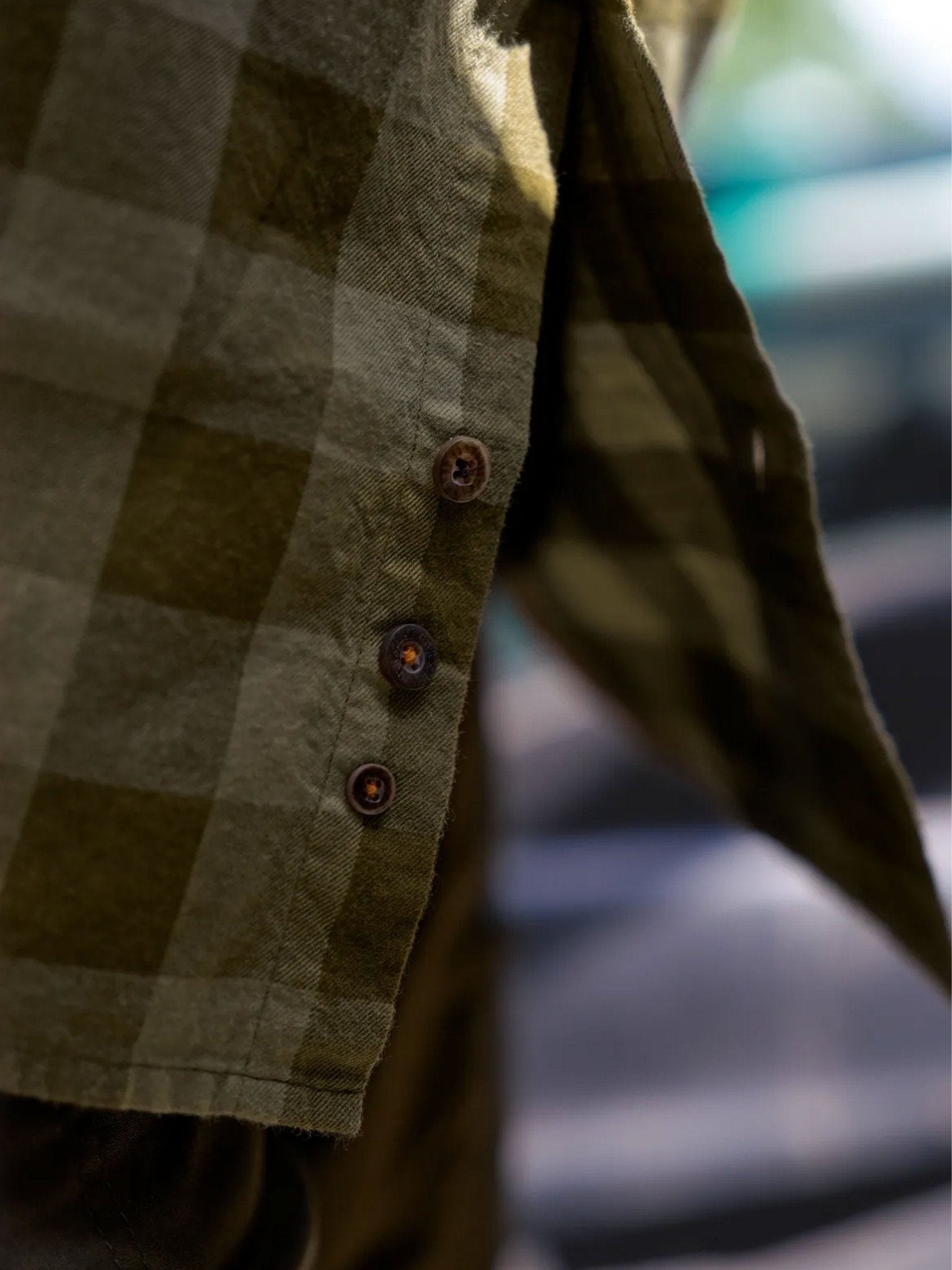 Harkila Scandinavian Long Sleeve Mens Shirt / Brushed cotton check shirts Harkila