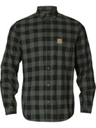 Harkila Scandinavian Long Sleeve Mens Shirt / Brushed cotton check shirts Harkila