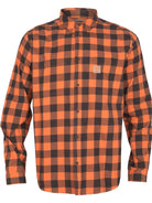 Harkila Scandinavian Long Sleeve Mens Shirt / Brushed cotton check shirts Harkila Shirt