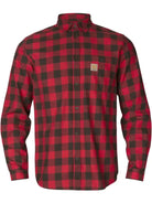 Harkila Scandinavian Long Sleeve Mens Shirt / Brushed cotton check shirts Harkila