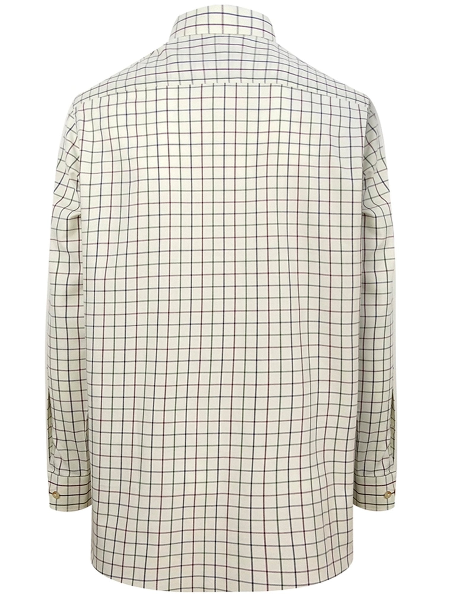 Hoggs of Fife - Balmoral Luxury Tattersall Shirt mens checked shirt