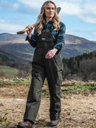 Hoggs of Fife Green King II Waterproof Bib & Brace - Ripstop reinforced EN343 rated 3:3 Hoggs of Fife