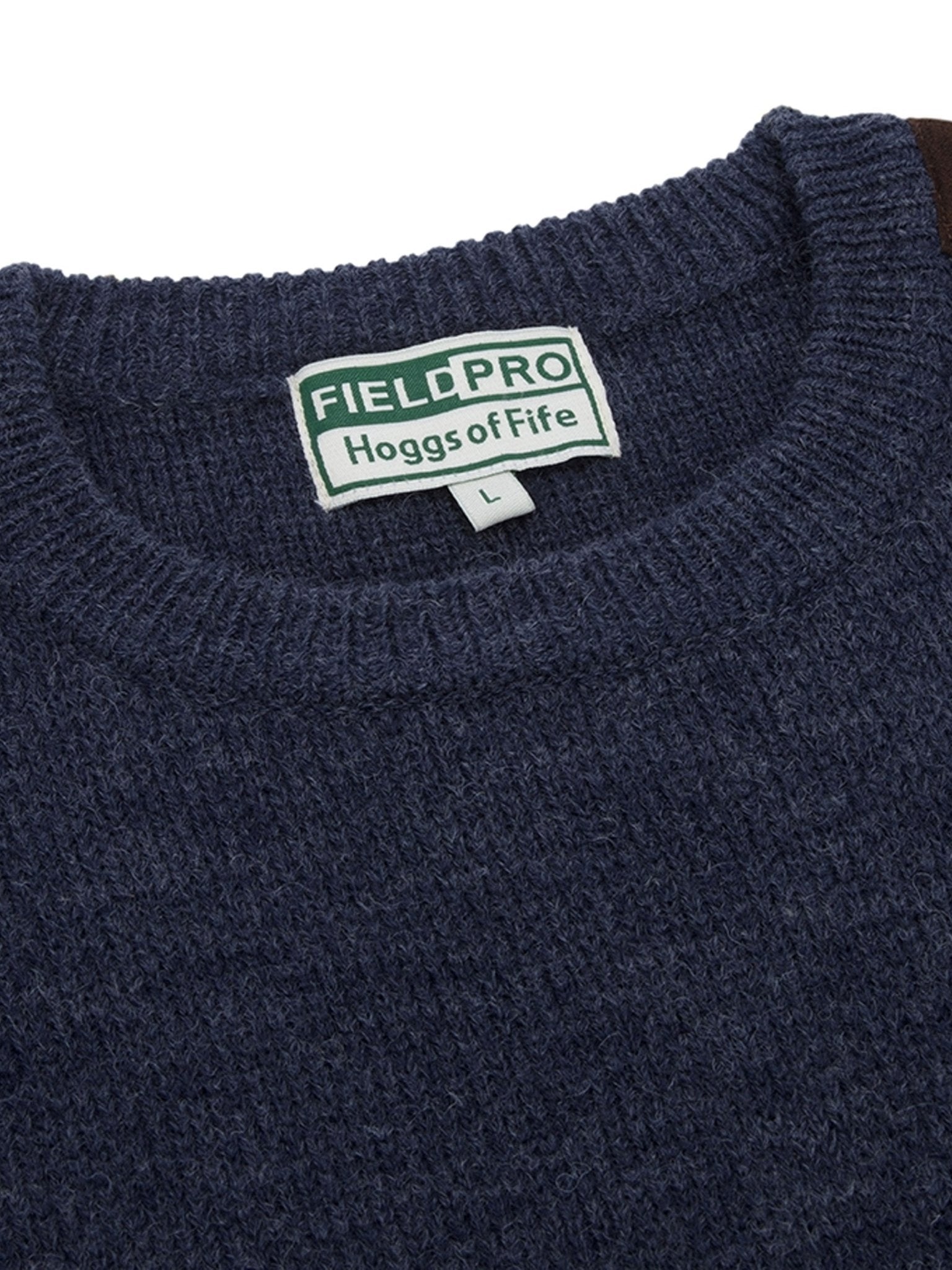 Hoggs of Fife Hoggs of Fife - Melrose II mens jumper with crew neck / hunting pullover