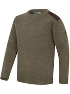 Hoggs of Fife Hoggs of Fife - Melrose II mens jumper with crew neck / hunting pullover