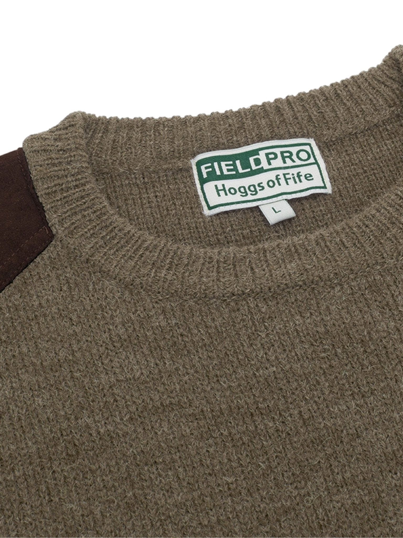 Hoggs of Fife Hoggs of Fife - Melrose II mens jumper with crew neck / hunting pullover