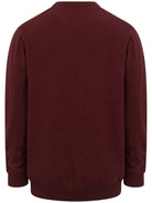 Hoggs of Fife Hoggs of Fife - Stirling II V Neck Mens Jumper - 100% cotton Mens Pullover Long Sleeve