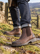 Hoggs of Fife Mens Chelsea Boot / Dealer Boot - Banff Country Classic Hoggs of Fife Boots