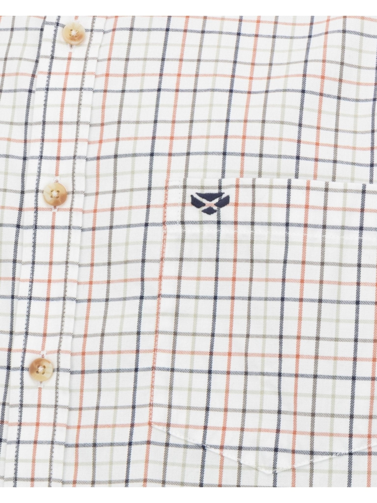 Hoggs of Fife - Mens Shirt / Long sleeve check shirt - country casual style - Inverness shirt Hoggs of Fife Shirt