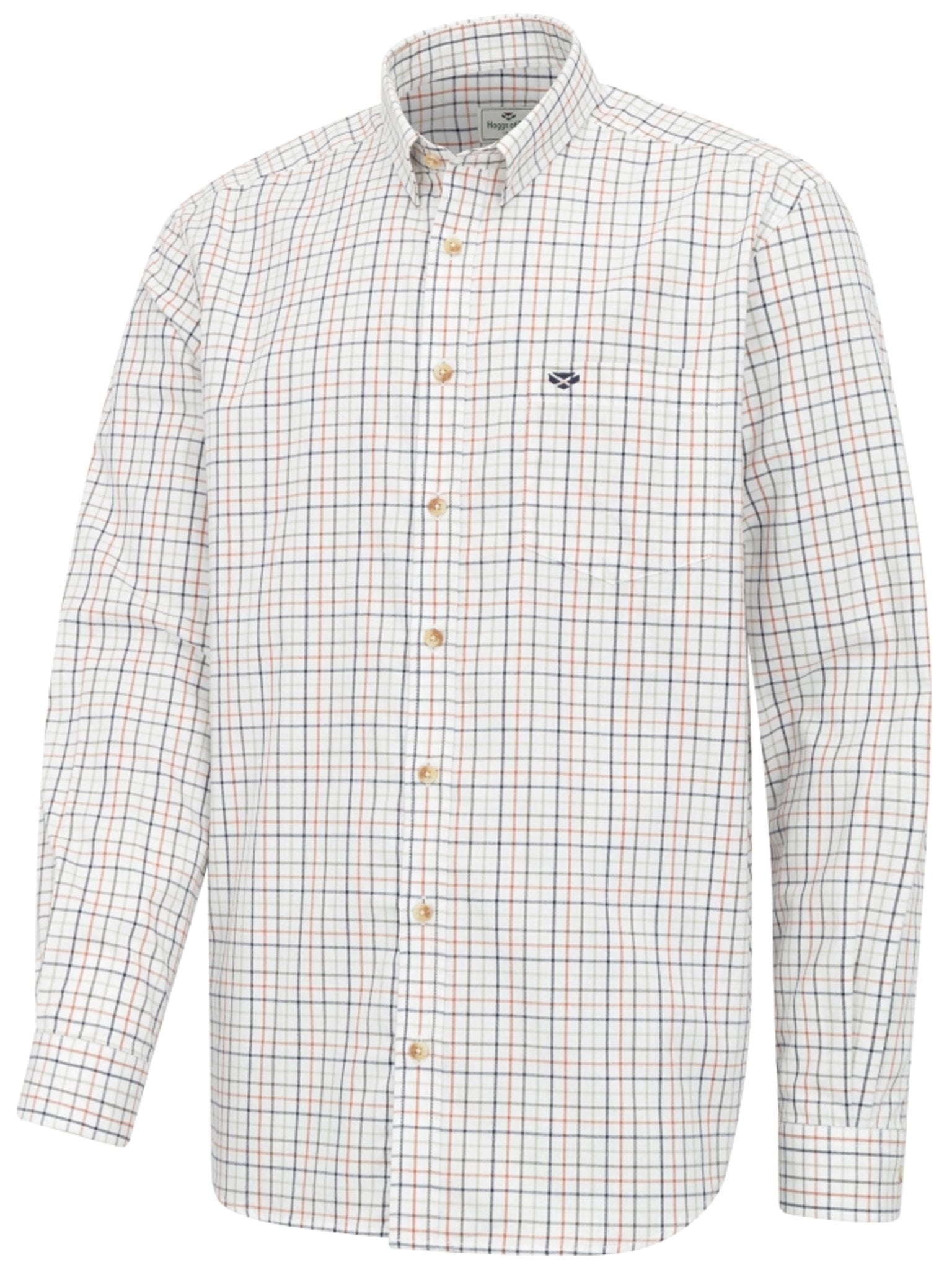 Hoggs of Fife - Mens Shirt / Long sleeve check shirt - country casual style - Inverness shirt Hoggs of Fife Shirt