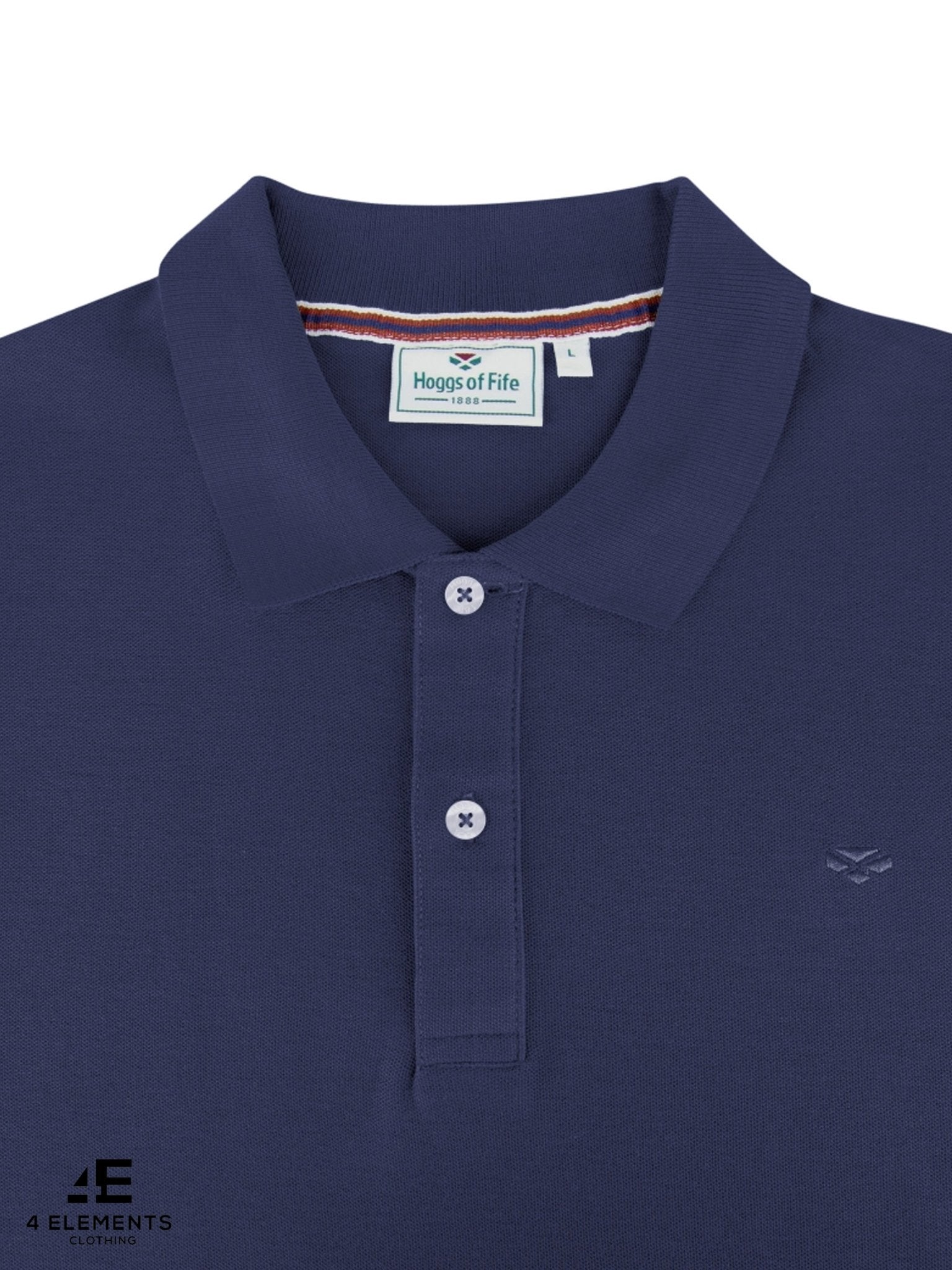 4elementsclothingHoggs of FifeHoggs of Fife - Largs Pique Polo ShirtT-ShirtLARG/GM/1