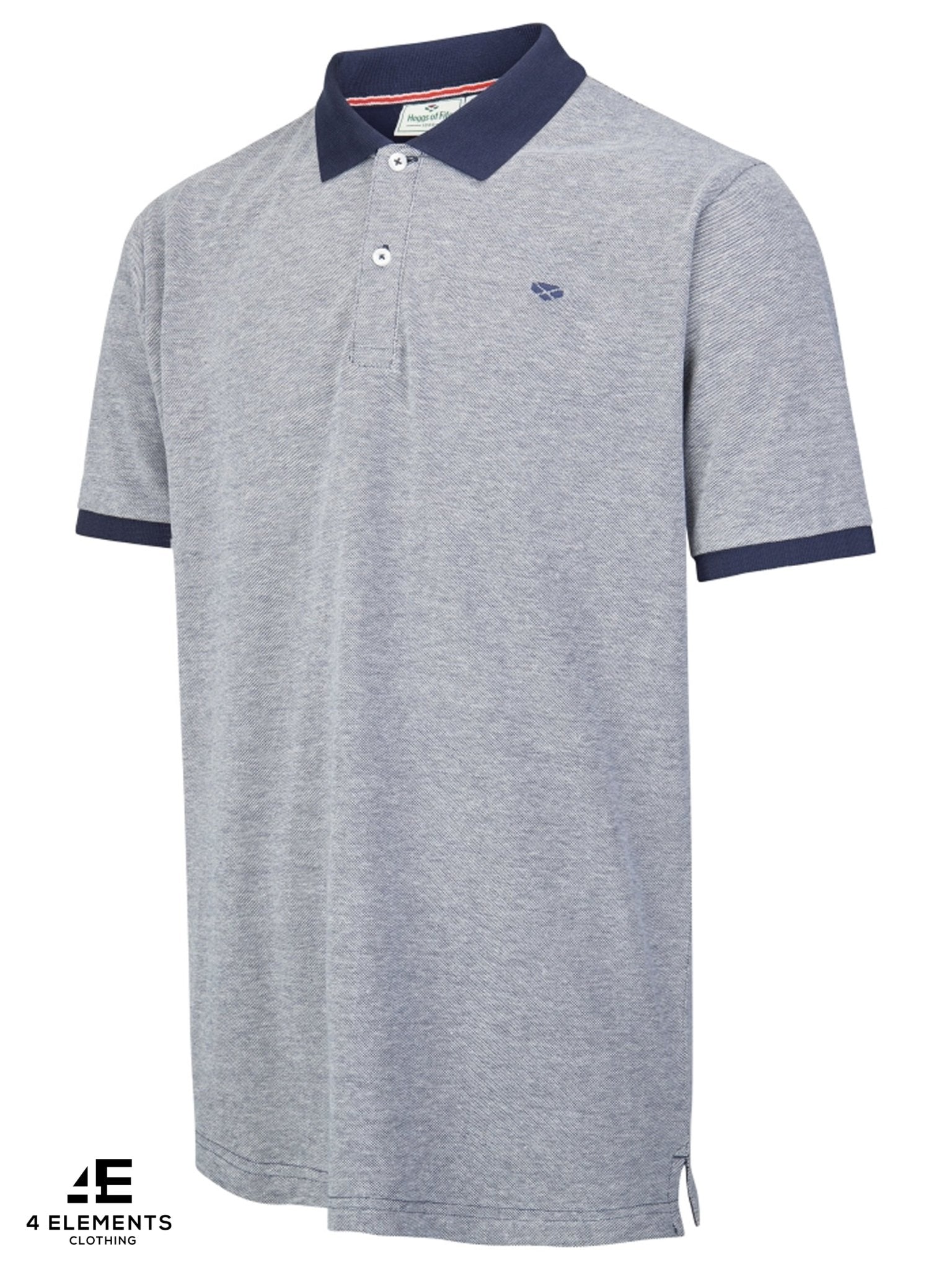 Hoggs of Fife Hoggs of Fife - Largs Pique Polo Shirt T - Shirt