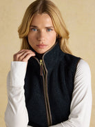 Joules Borg Heritage Fleece Womens Gilet - Ladies waistcoat / bodywarmer Joules Fleece & Gilet