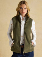 Joules Borg Heritage Fleece Womens Gilet - Ladies waistcoat / bodywarmer Joules Fleece & Gilet