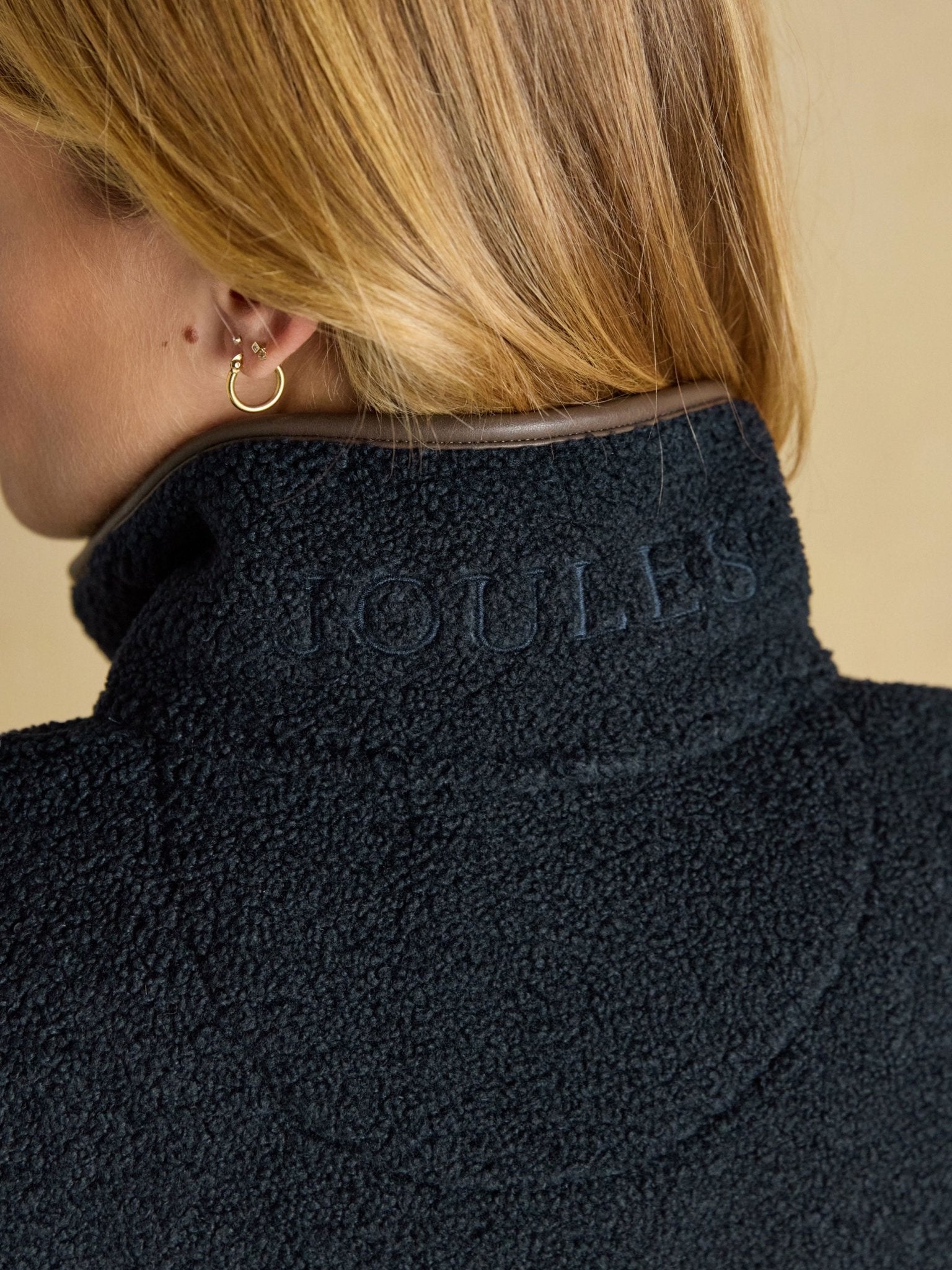 Joules Borg Heritage Fleece Womens Gilet - Ladies waistcoat / bodywarmer Joules