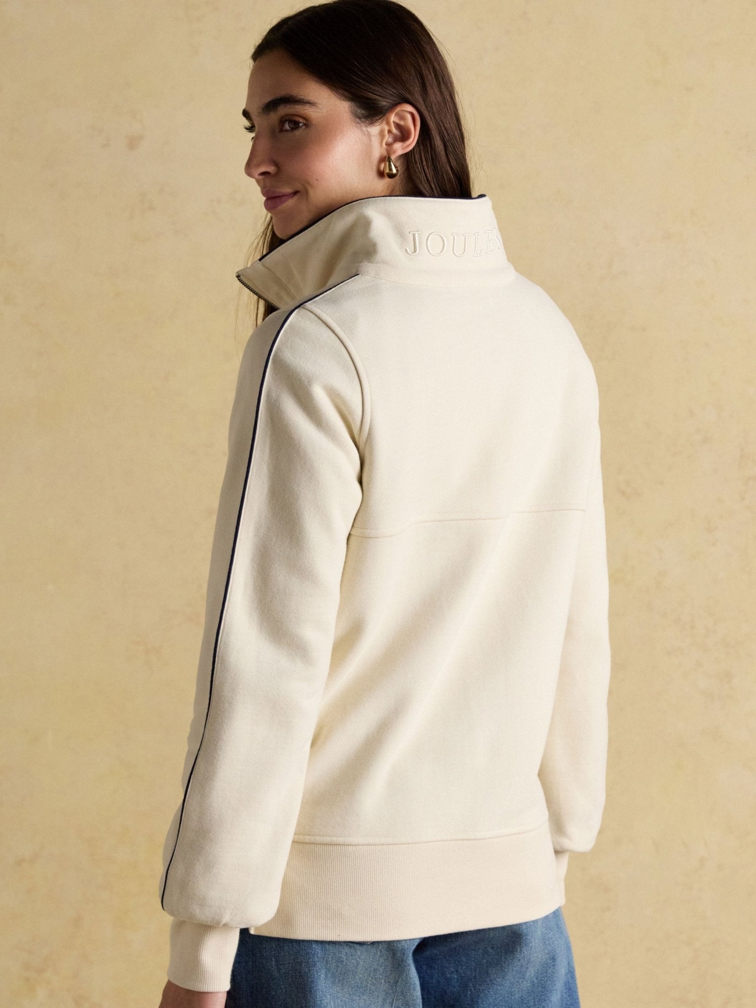 Joules - Bronte Ladies 1/4 zip sweatshirt / Ladies Jumper / Pullover Joules