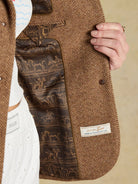 Joules Canterly Women’s Herringbone Tweed Hacking Jacket Joules Outerwear