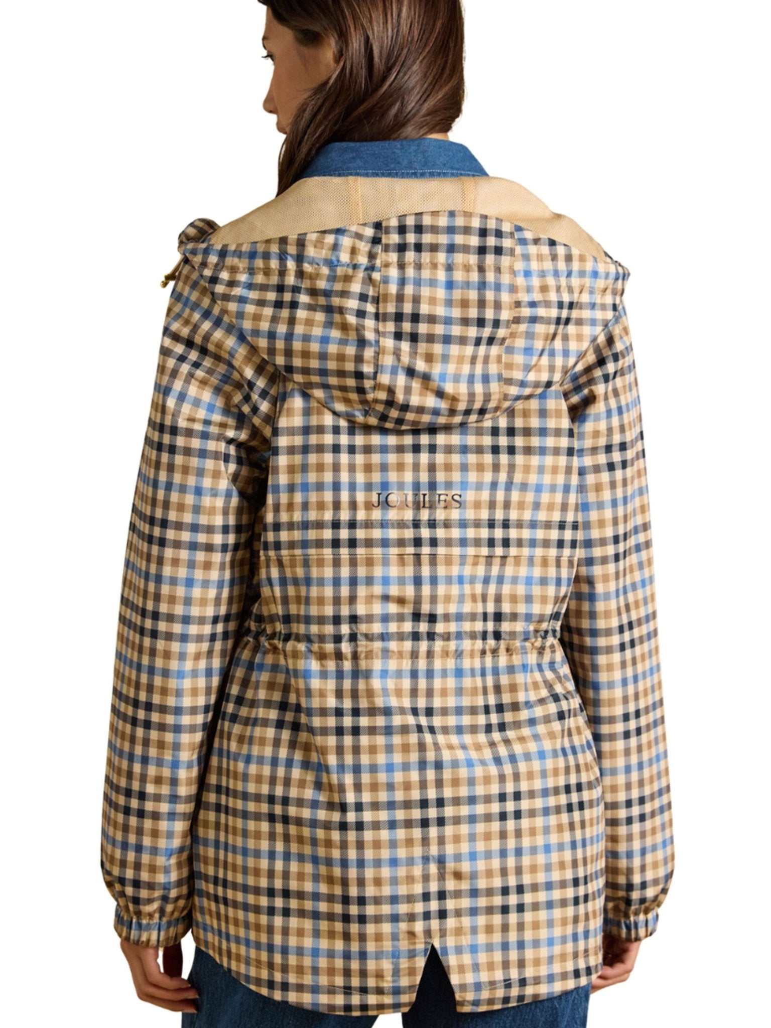 Joules Everdry Ladies Waterproof Packable Raincoat Joules Outerwear