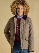 Joules Harrogate Ladies Showerproof Diamond Quilted Barn Jacket Joules Outerwear