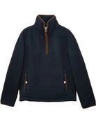 Joules Heritage womens 1/4 Zip - Ladies fleece quarter zip with pockets Joules