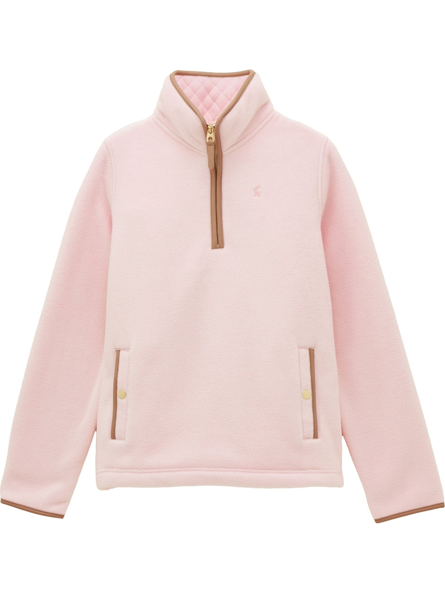 Joules Heritage womens 1/4 Zip - Ladies fleece quarter zip with pockets Joules Fleece & Gilet