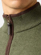 Joules Hillside Men’s 1/4 Zip Cotton Jumper / mens pullover Joules Knitwear
