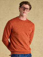 Joules Hillside Men’s Crew Neck Cotton Jumper Joules Knitwear