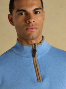 Joules - Joules Hillside Mens Jumper - 1/4 Zip / Pullover /Sweater - 100% Cotton Joules Knitwear