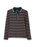 Joules Joules - Joules Fairfield Long Sleeve Ribbed Polo Shirt / Ladies shirt Shirt