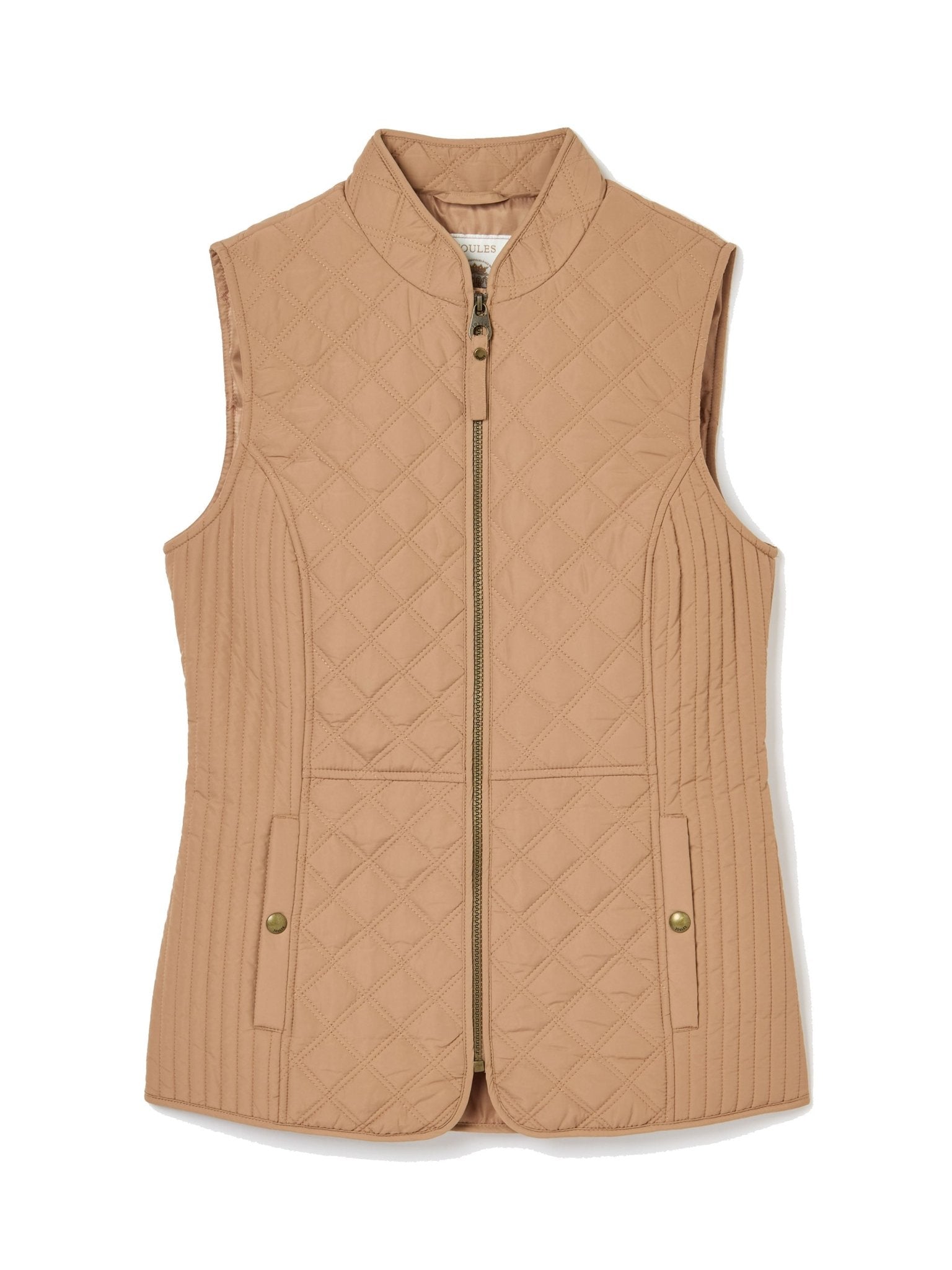 Joules Joules - Joules Minx Navy Showerproof Diamond Quilted Gilet ladies waistcoat / bodywarmer Fleece & Gilet