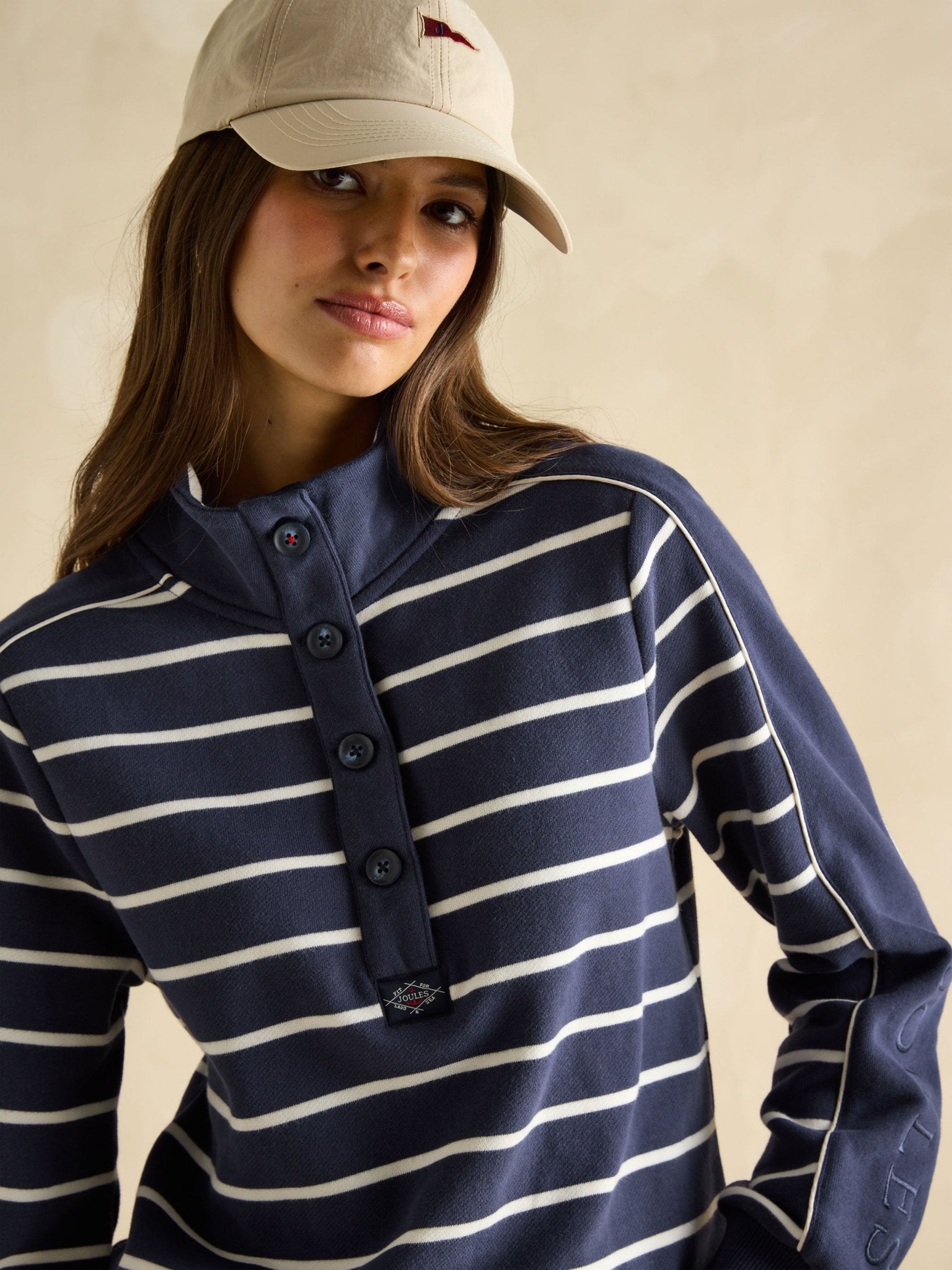 Joules Joules - Joules Southwold Stripe ladies Sweatshirt / womens Sweater & Jumper