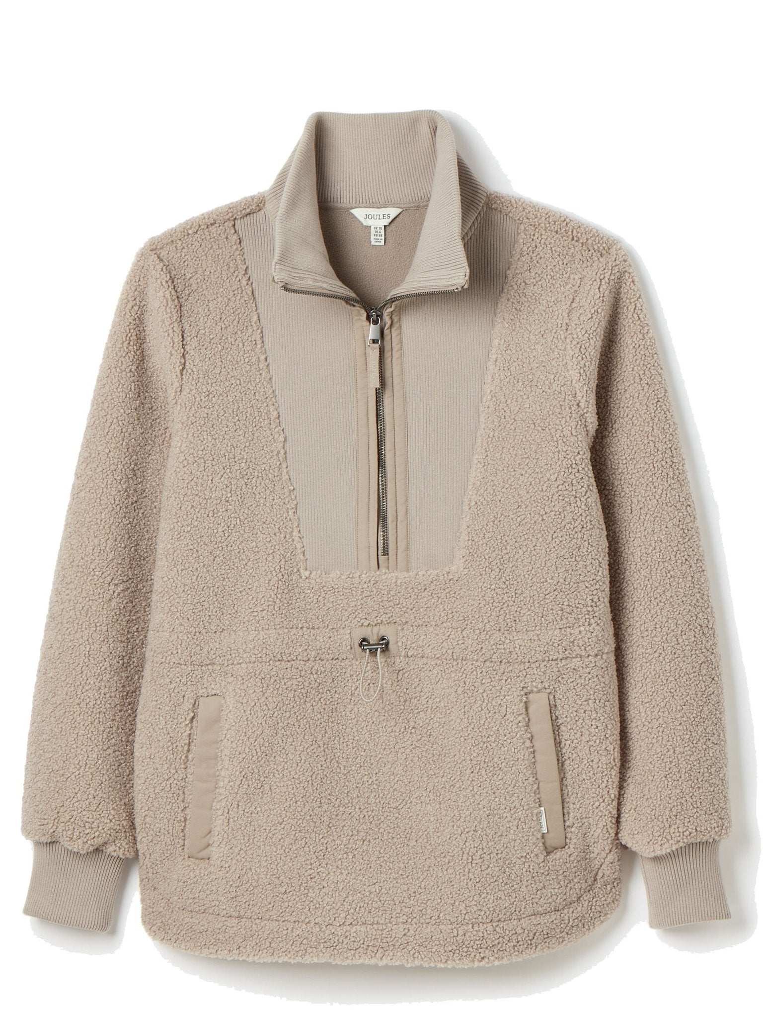 Joules Joules - Joules Thurlston Neutral Borg Fleece / Ladies Fleece Jumper