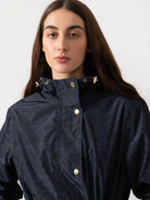 Joules - Joules Womens Holkham Waterproof Packable Raincoat With Hood - Ladies Joules