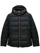 Joules - Ladies Hadlow Showerproof Padded womens Coat with Faux Fur removable Hood Joules