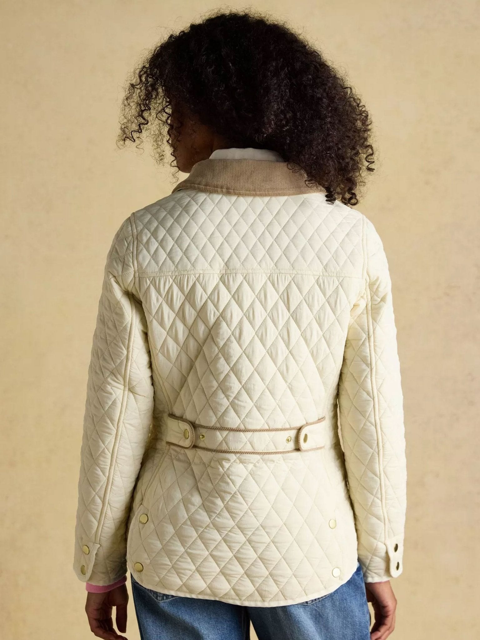 Joules Ladies Highclere Quilted Jacket - Womens padded coat Joules