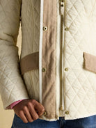 Joules Ladies Highclere Quilted Jacket - Womens padded coat Joules Outerwear