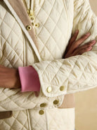 Joules Ladies Highclere Quilted Jacket - Womens padded coat Joules Outerwear