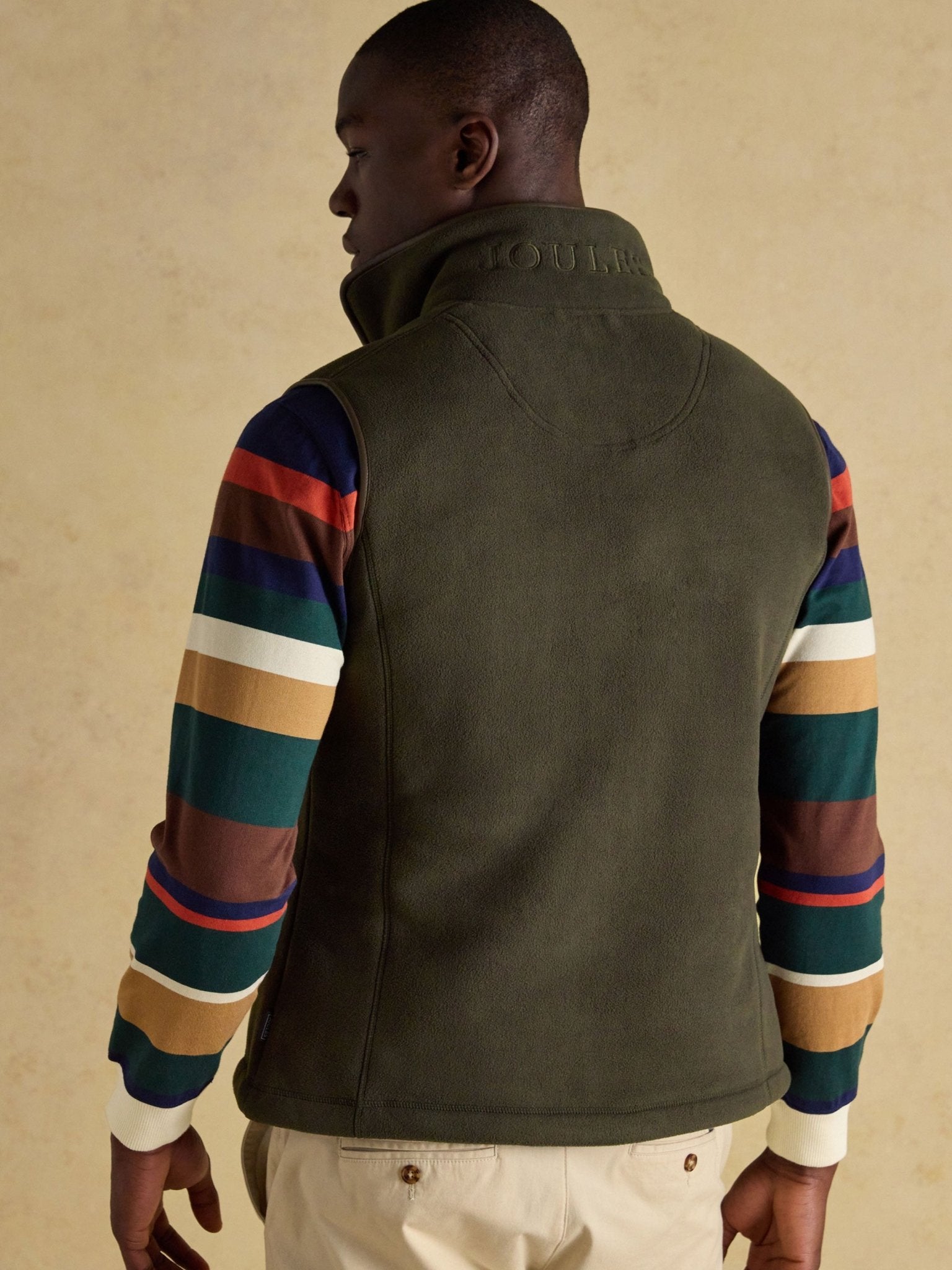 Joules Mens Heritage Fleece Gilet / Mans Full zip fleece waistcoat / vest Joules