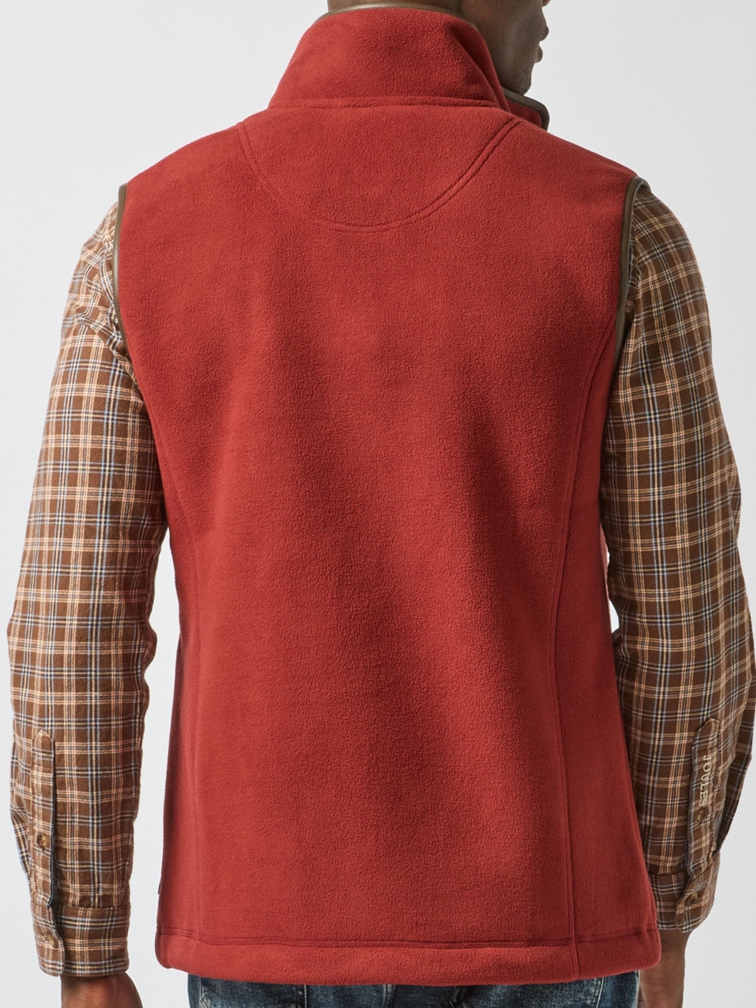 Joules Mens Heritage Fleece Gilet / Mans Full zip fleece waistcoat / vest Joules Fleece & Gilet