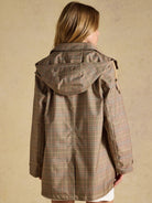 Joules Rainmore Neutral Waterproof Button Through Raincoat Joules Outerwear