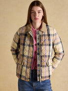 Joules Womens Harrogate Jacket / Ladies showerproof quilted barn jacket Joules Outerwear