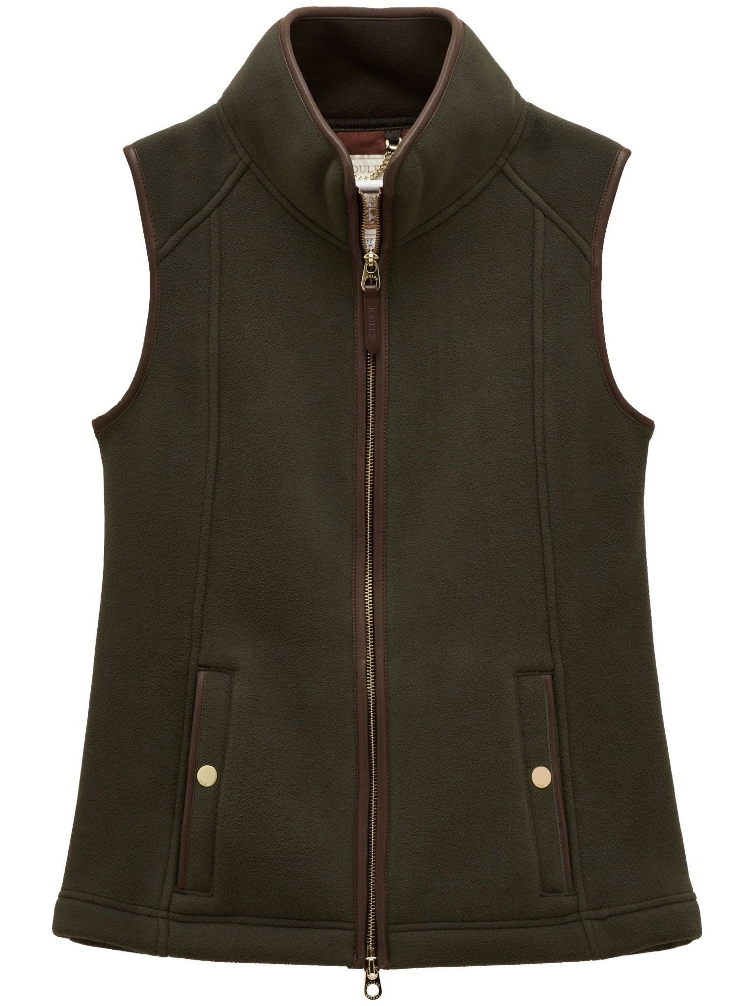 Joules Womens Heritage Fleece Gilet / Ladies Full zip fleece waistcoat / vest Joules