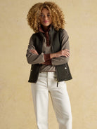 Joules Womens Heritage Fleece Gilet / Ladies Full zip fleece waistcoat / vest Joules