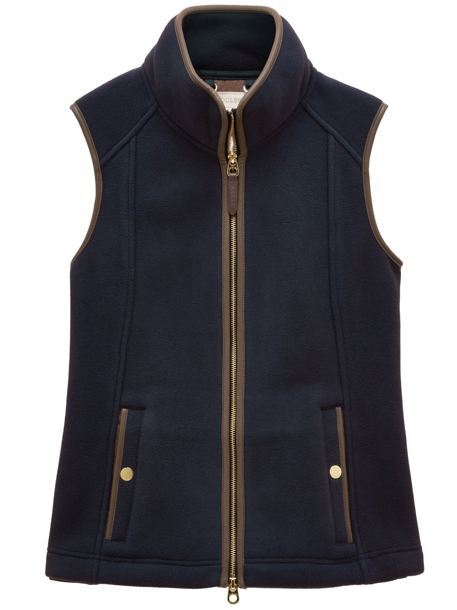 Joules Womens Heritage Fleece Gilet / Ladies Full zip fleece waistcoat / vest Joules