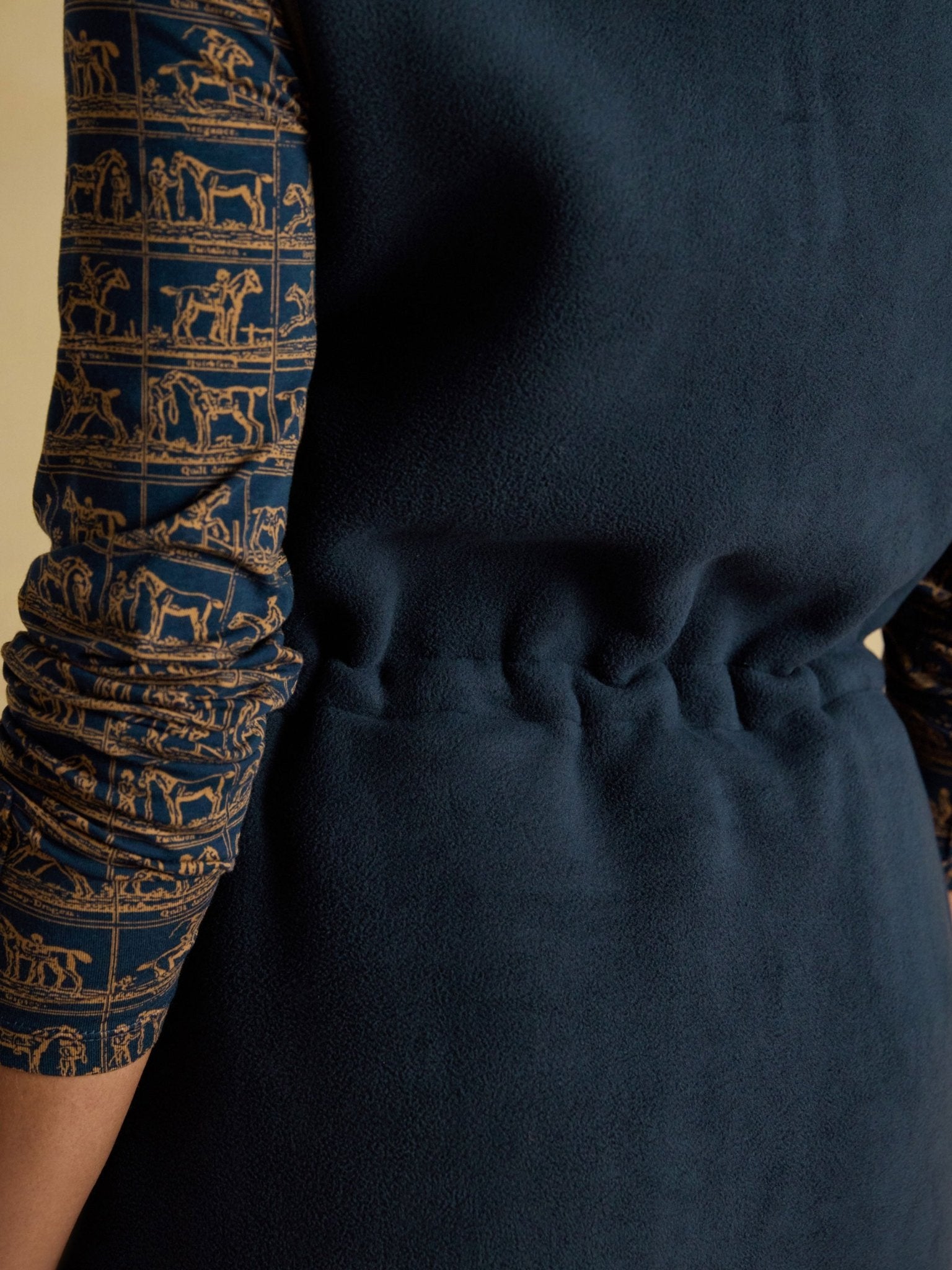 Joules Womens Heritage Longline Fleece Gilet / Ladies Full zip fleece waistcoat Vest Joules