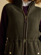 Joules Womens Heritage Longline Fleece Gilet / Ladies Full zip fleece waistcoat Vest Joules